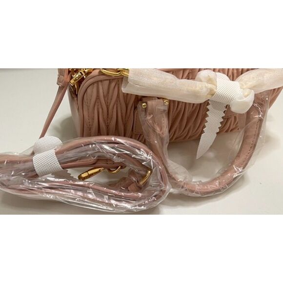 NWT Aldo Kamara Light/Blush Pink barrel handbag - Picture 5 of 11